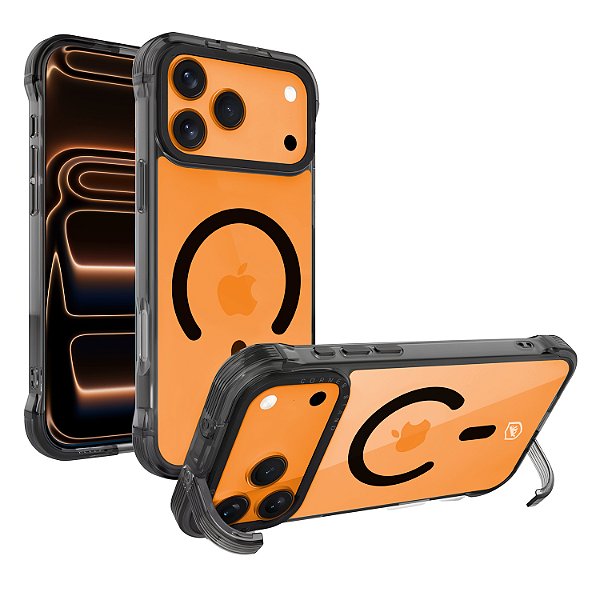 Capa para iPhone 17 Pro Max - Lybrid Magsafe - Preta - Gshield