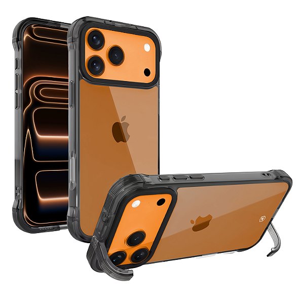 Capa para iPhone 17 Pro Max - Lybrid - Preta - Gshield