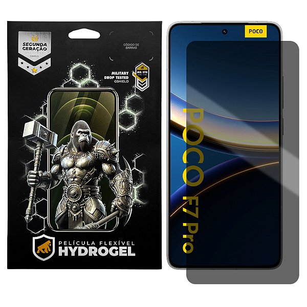 Película para Xiaomi Poco F7 Pro - Privacidade Hydrogel - Gshield