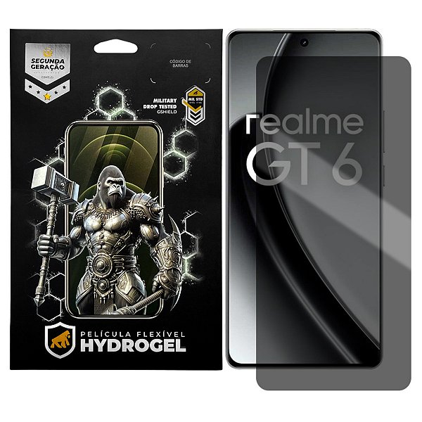 Película para Realme GT 6 5G - Privacidade Hydrogel - Gshield