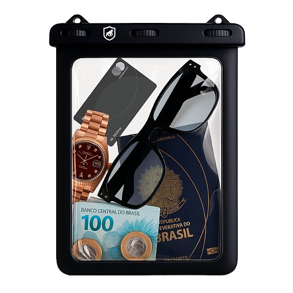 Bolsa à Prova d’Água com Alça Ajustável - Vertical - Ideal para Viagem, Praia e Piscina - Gshield