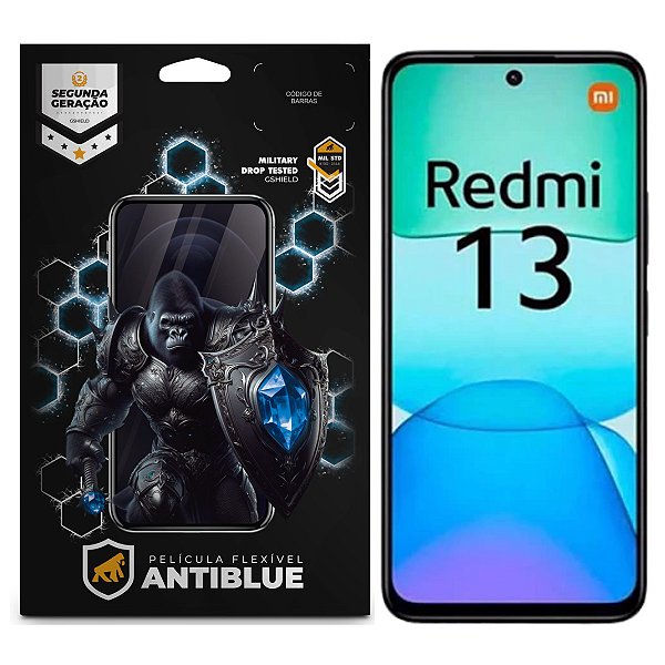 Película para Xiaomi Redmi 13 - AntiBlue - Gshield