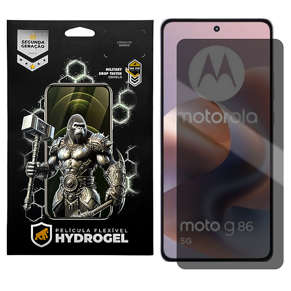 Película para Moto G86 5G - Privacidade Hydrogel - Gshield