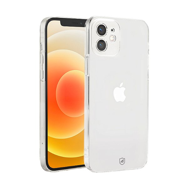 Capa para iPhone 12 - Crystal Slim - NÃO AMARELA - Gshield