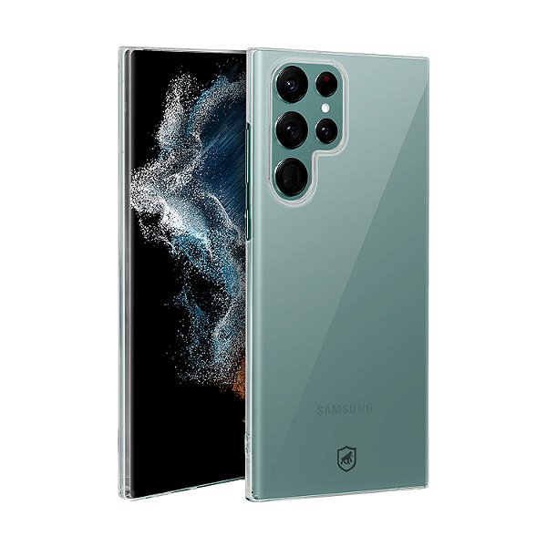 Capa para Samsung Galaxy S22 Ultra - Crystal Slim - NÃO AMARELA - Gshield