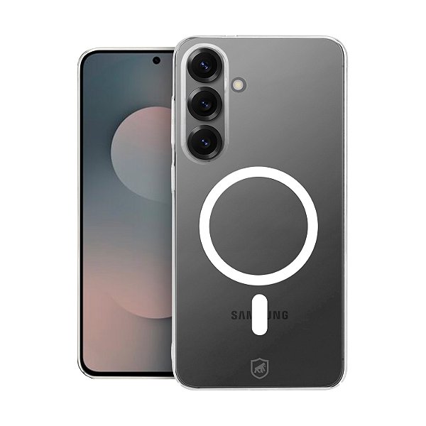 Capa para Samsung Galaxy S25 FE - Crystal Slim Magsafe - NÃO AMARELA - Transparente - Gshield