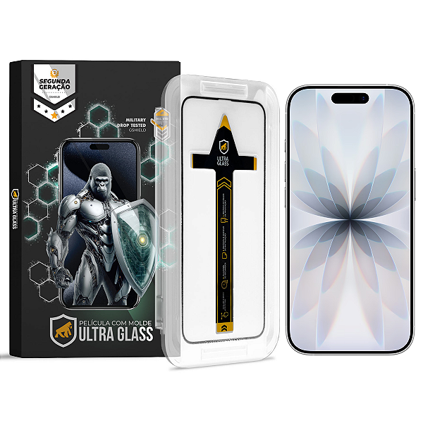 Película para iPhone 17 - Ultra Glass - Preta - Gshield