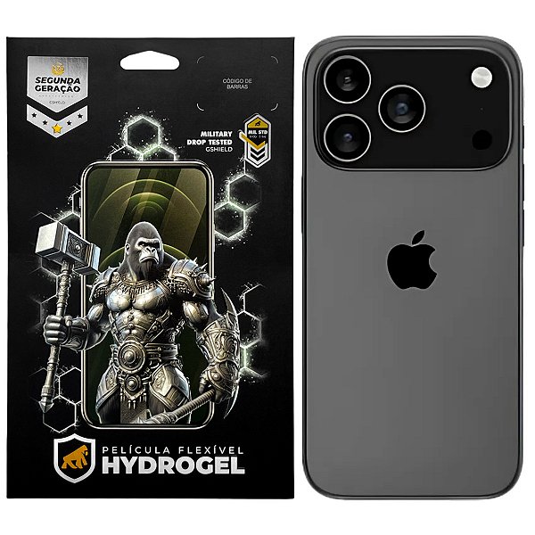 Película para iPhone 17 Pro - Traseira Hydrogel HD - Gshield