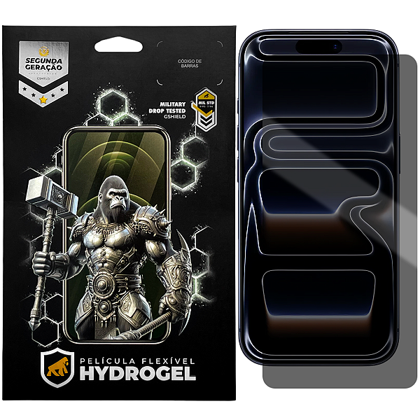 Película para iPhone 17 Pro - Privacidade Hydrogel - Gshield