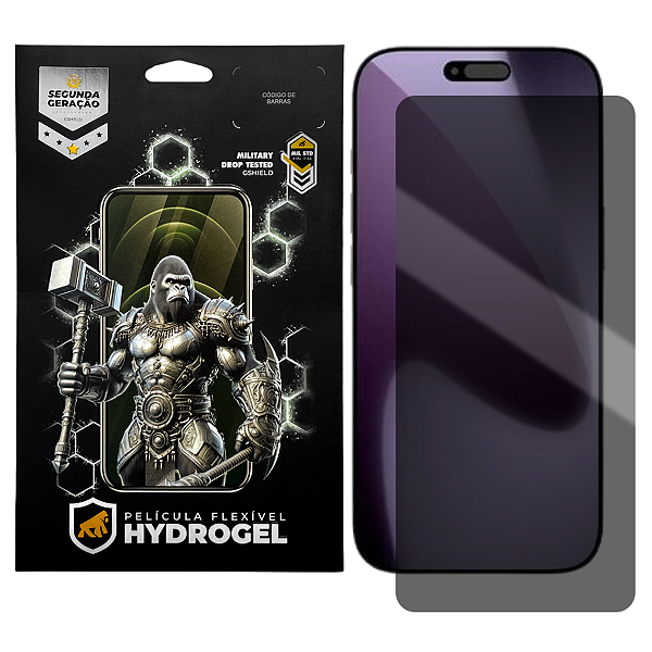 Película para iPhone 17 Pro Max - Privacidade Hydrogel - Gshield