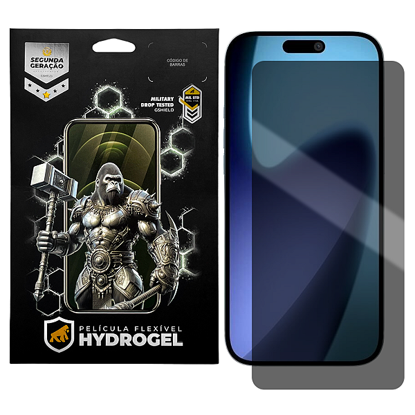 Película para iPhone 17 Air - Privacidade Hydrogel - Gshield