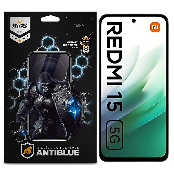 Película para Xiaomi Redmi 15 5G - AntiBlue - Gshield