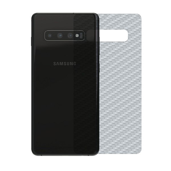 Película para Samsung Galaxy S10 - Traseira de Fibra de Carbono - Gshield