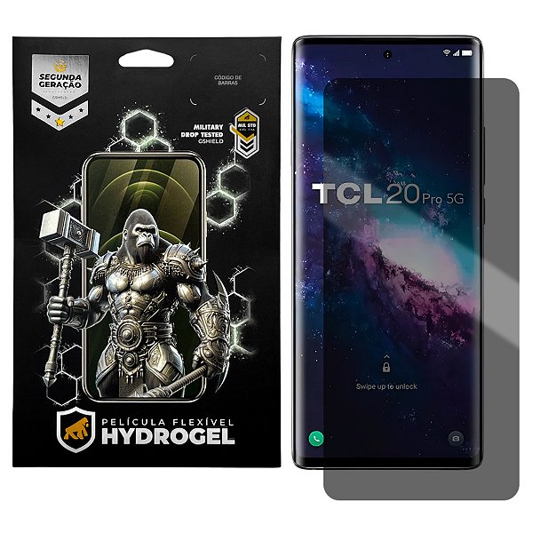 Película para TCL 20 Pro - Privacidade Hydrogel - Gshield