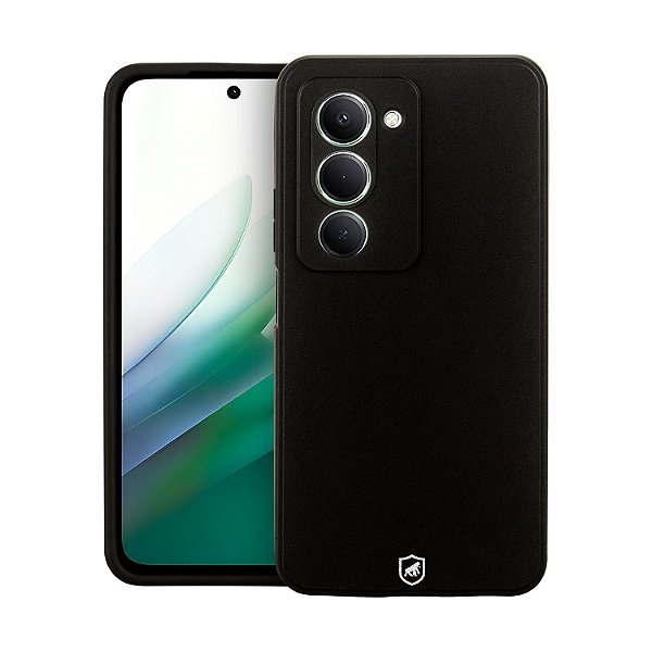 Capa para Xiaomi Redmi 15 - Silicon Veloz - Preta - Gshield