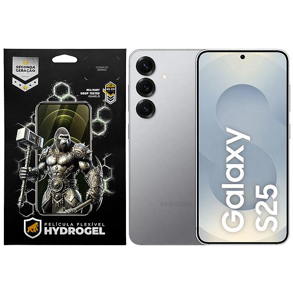 Kit Película Frontal + Traseira para Samsung Galaxy S25 - Proteção Completa - Gshield