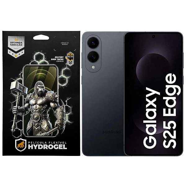 Kit Película Frontal + Traseira para Samsung Galaxy S25 Edge - Proteção Completa - Gshield