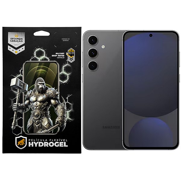 Kit Película Frontal + Traseira para Samsung Galaxy S24 FE 5G - Proteção Completa - Gshield