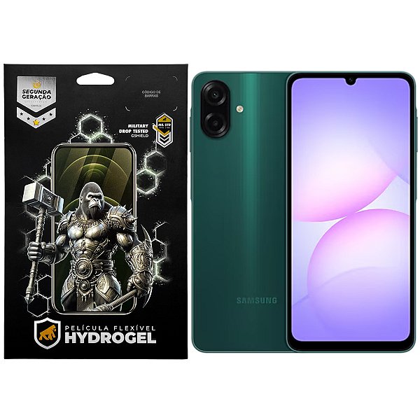 Kit Película Frontal + Traseira para Samsung Galaxy A07 - Proteção Completa - Gshield