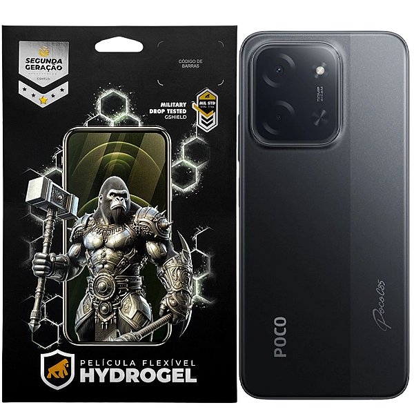 Película para Xiaomi Poco C85 - Traseira Hydrogel HD - Gshield