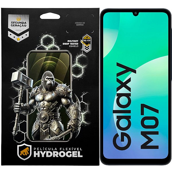 Película para Samsung Galaxy M07 4G - Hydrogel Gamer Fosca - Gshield