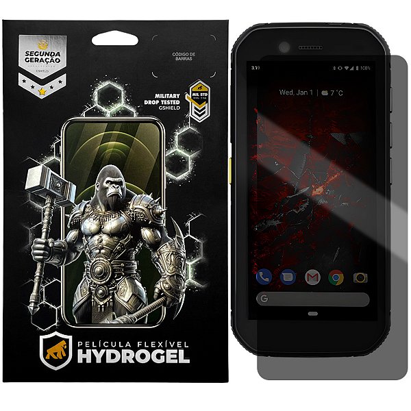 Película para Cat Caterpillar S42 H+ - Privacidade Hydrogel - Gshield
