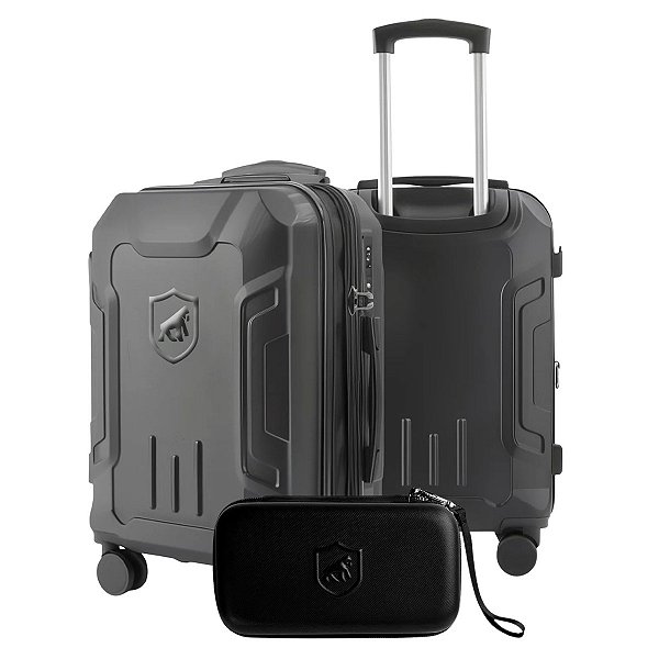 Kit de Viagem Survivor - Mala de Bordo 20" + Necessaire Multiuso – Gshield