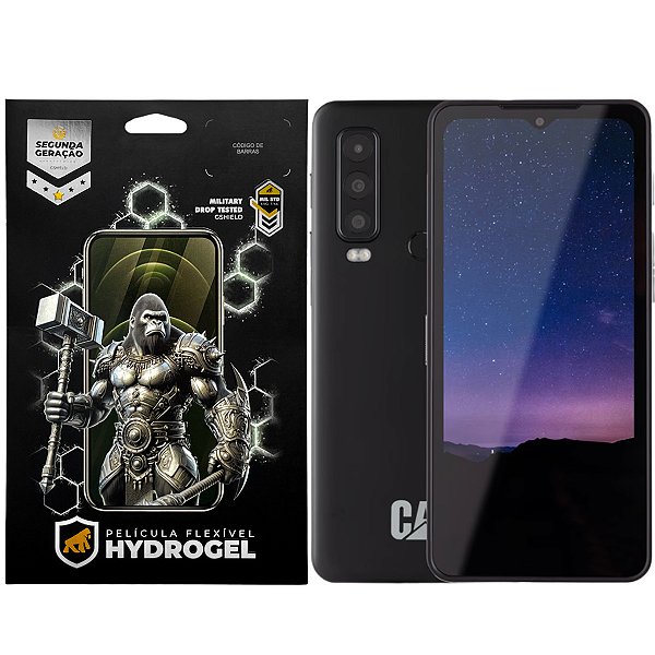 Kit Película Frontal + Traseira para Cat Caterpillar S75 - Proteção Completa - Gshield