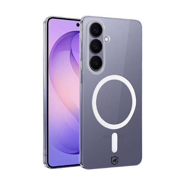 Capa para Samsung Galaxy S26 - Crystal Slim Magsafe - NÃO AMARELA - Transparente - Gshield