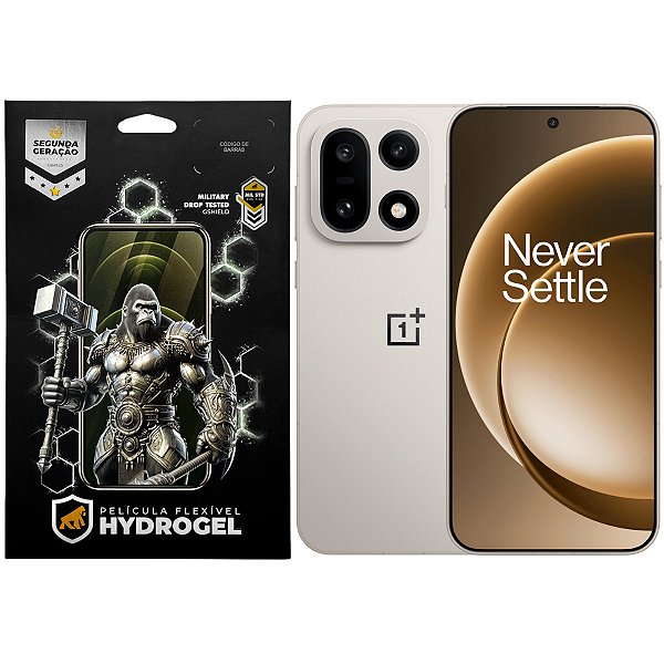 Kit Película Frontal + Traseira para OnePlus 15 - Proteção Completa - Gshield