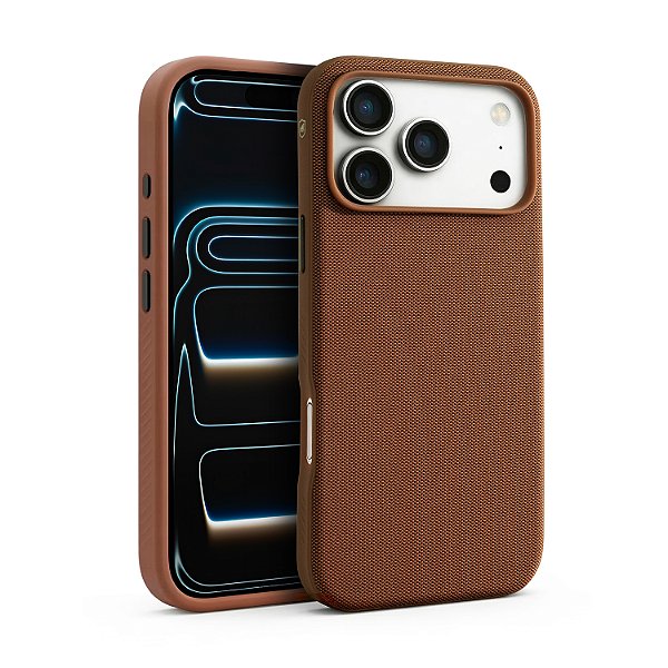 Capa para iPhone 17 Pro - Woov - Marrom - Gshield