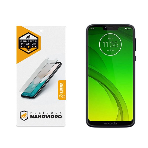 Película de Nano Vidro para Motorola Moto G7 Power - Gshield - Capas para  celular, Películas, Cabos e muito mais