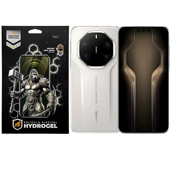 Kit Película Frontal + Traseira para Huawei Mate 80 RS Ultimate - Proteção Completa - Gshield