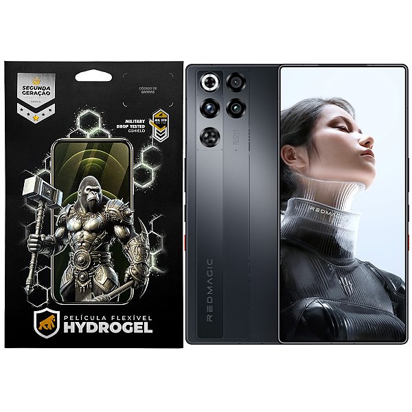 Kit Película Frontal + Traseira para Redmagic 11 Pro Plus - Proteção Completa - Gshield