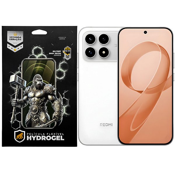 Kit Película Frontal + Traseira para Redmi K90 - Proteção Completa - Gshield