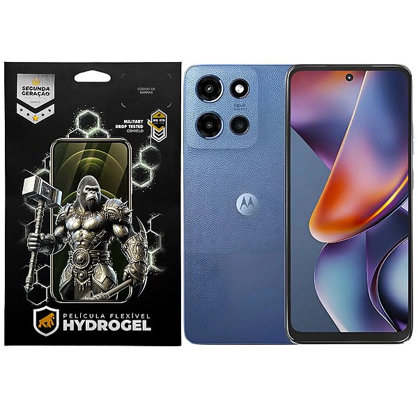 Kit Película Frontal + Traseira para Motorola Moto G 2026 - Proteção Completa - Gshield