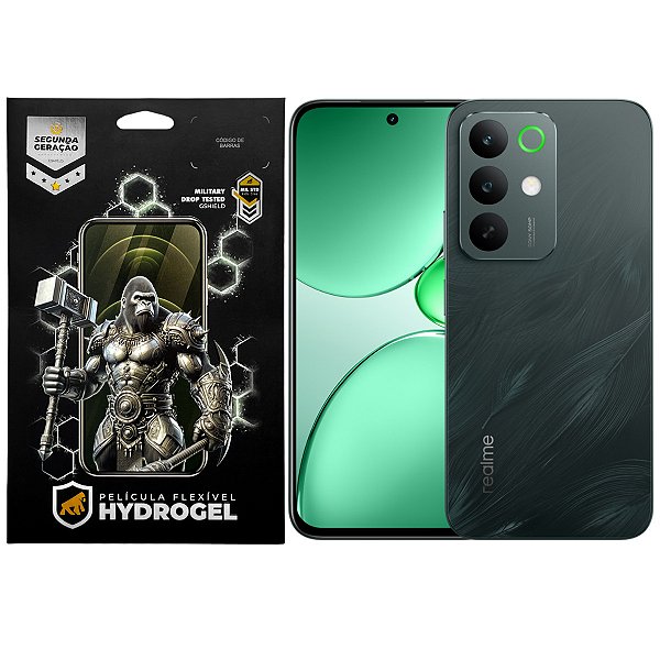 Kit Película Frontal + Traseira para Realme C85 5G - Proteção Completa - Gshield