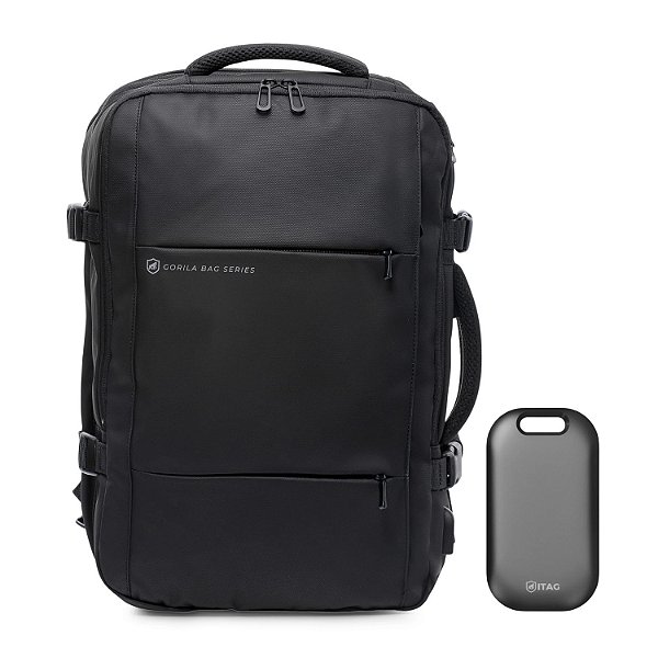 Kit Rastreador Chaveiro iTag + Mala de mão Executiva Armor - Gshield