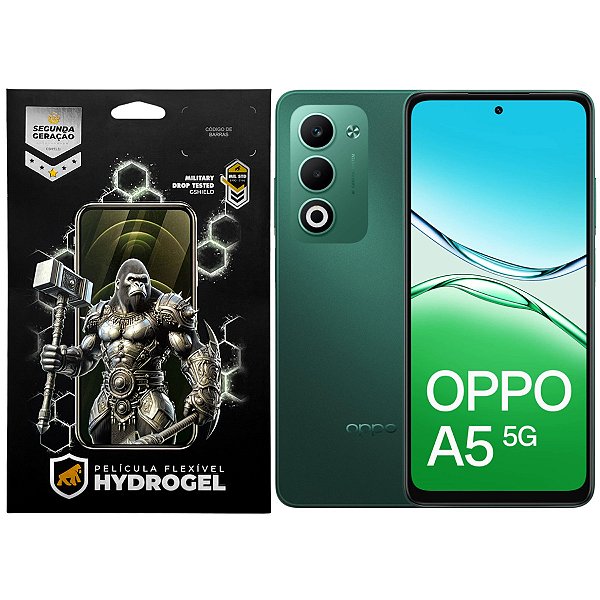 Kit Película Frontal + Traseira para Oppo A5 5G - Proteção Completa - Gshield