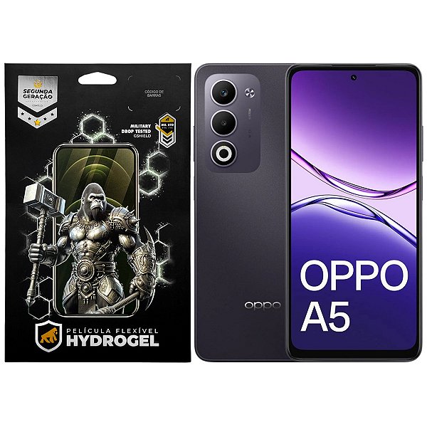 Kit Película Frontal + Traseira para Oppo A5 - Proteção Completa - Gshield