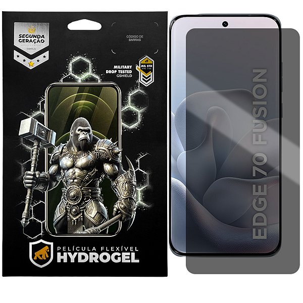 Película para Motorola Moto Edge 70 Fusion - Privacidade Hydrogel - Gshield