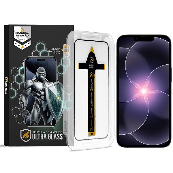Película para iPhone 17E - Ultra Glass - Preta - Gshield