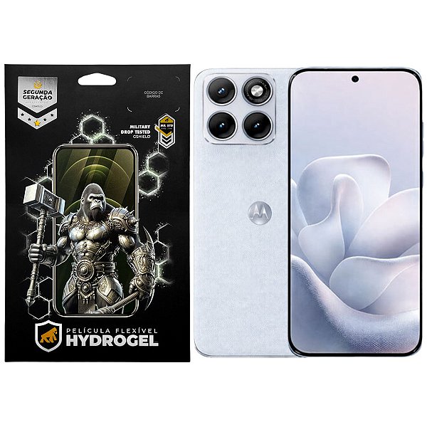 Kit Película Frontal + Traseira para Motorola Moto Edge 70 Fusion - Proteção Completa - Gshield