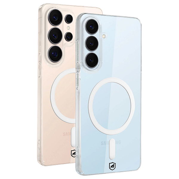 Capa para Samsung Galaxy - Crystal Slim Magsafe - NÃO AMARELA - Gshield