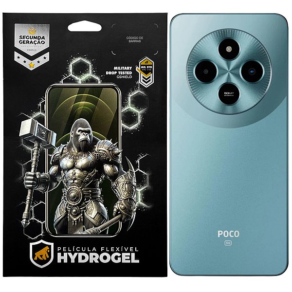 Película para Xiaomi Poco M7 5G - Traseira Hydrogel HD - Gshield