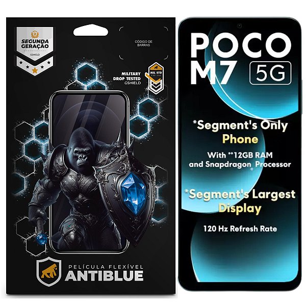 Película para Xiaomi Poco M7 5G - AntiBlue - Gshield