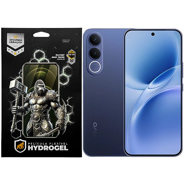 Kit Película Frontal + Traseira para Vivo V70 FE - Proteção Completa - Gshield