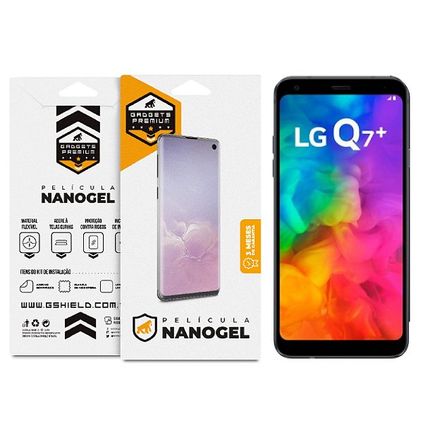 Película de Nano Gel Dupla para LG Q7 Plus - Gshield