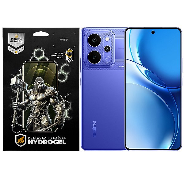 Kit Película Frontal + Traseira para Realme Narzo Power - Proteção Completa - Gshield