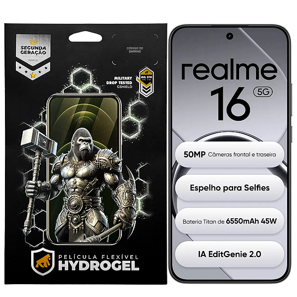 Película para Realme 16 5G - Hydrogel HD - Gshield